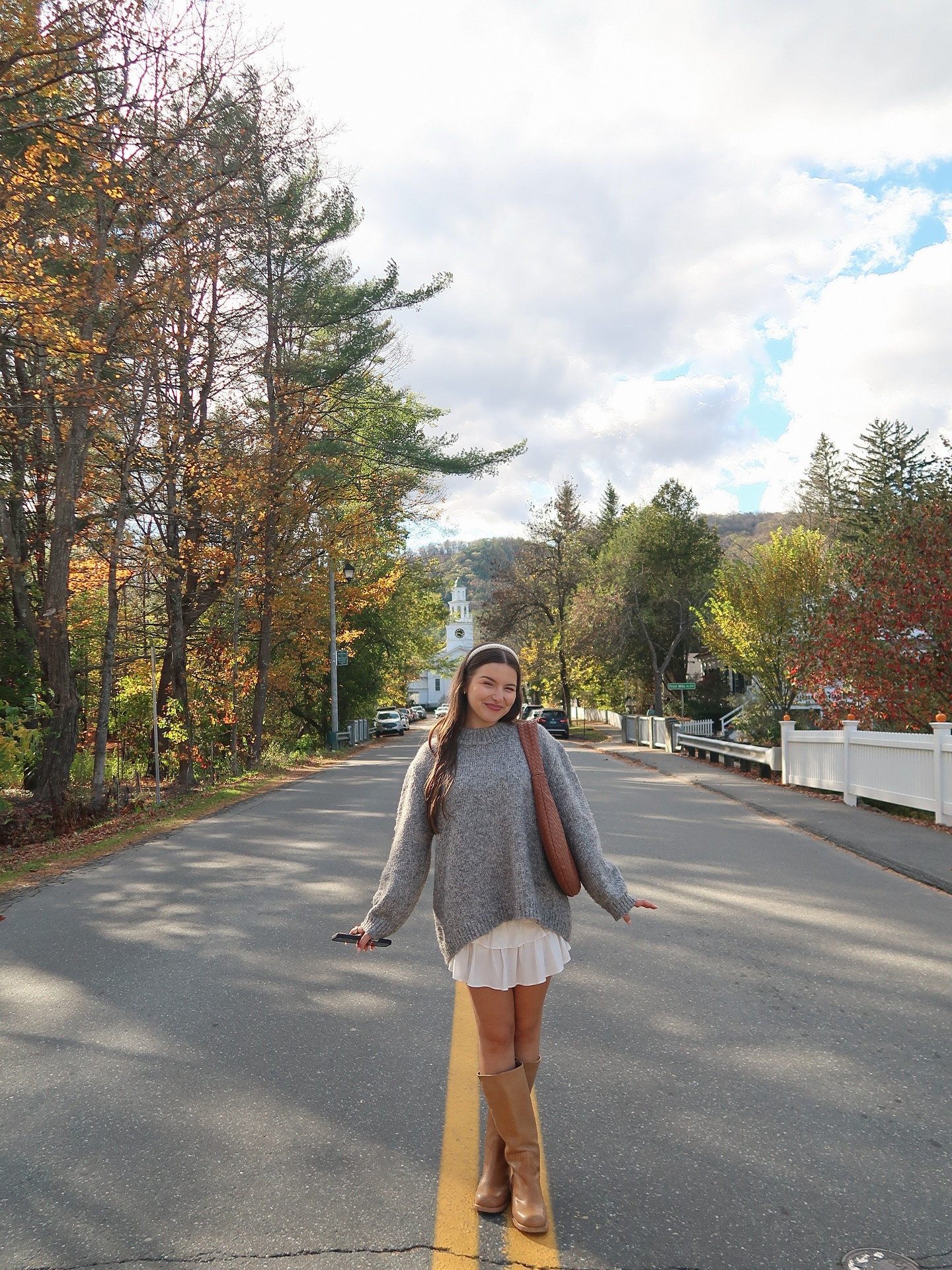 fall in vermont is a dream 🧺☁️🧸🌙