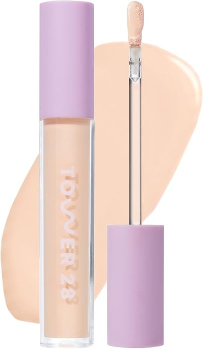 Tower 28 Swipe Serum Hydrating Concealer, 4.0 Light/Medium Cool (0.22 oz) | Amazon (US)