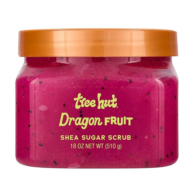 Tree Hut Dragon Fruit Shea Sugar Scrub, Exfoliating, Hydrating & Moisturizing Body Scrub with She... | Amazon (US)