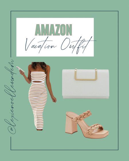 Vacation outfit from Amazon! Perfect for a night out at dinner, on the beach or spending it out at the nightlife scene 

Dress
Resort wear
Heels
Shoes
Spring outfit 

#LTKstyletip #LTKitbag #LTKfindsunder50