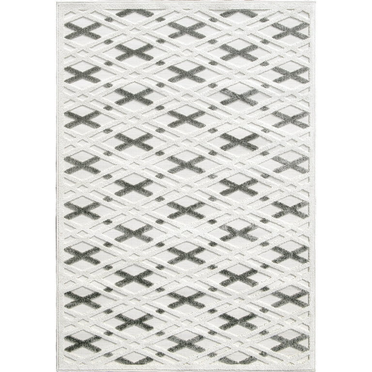 My Texas House Sutter Creek, Transitional, Geometric, Woven Area Rug, 7'9" x 10'10" | Walmart (US)