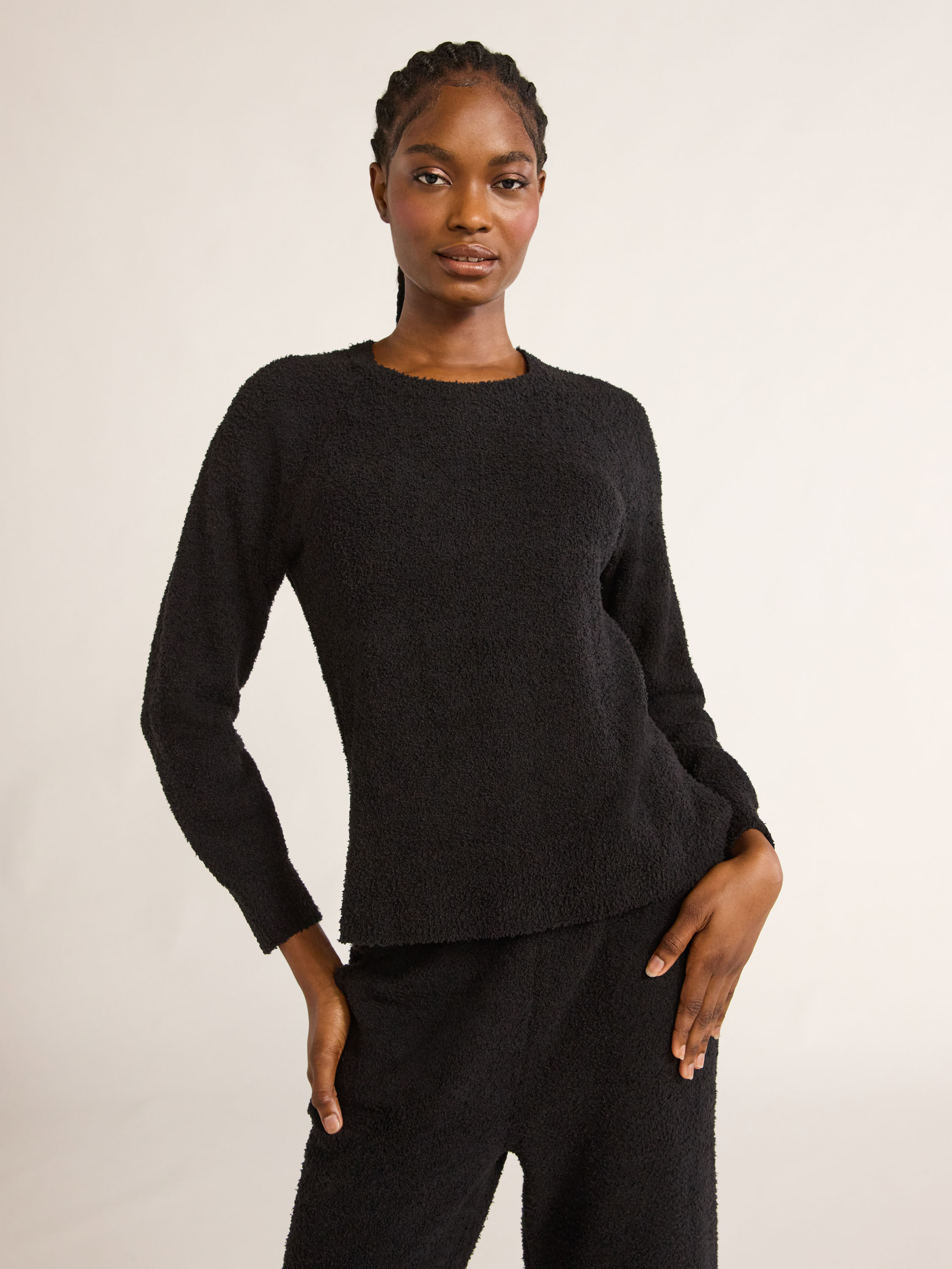 Joyspun Women's and Women’s Plus Chenille Top with Long Sleeves, Size XS-3X - Walmart.com | Walmart (US)