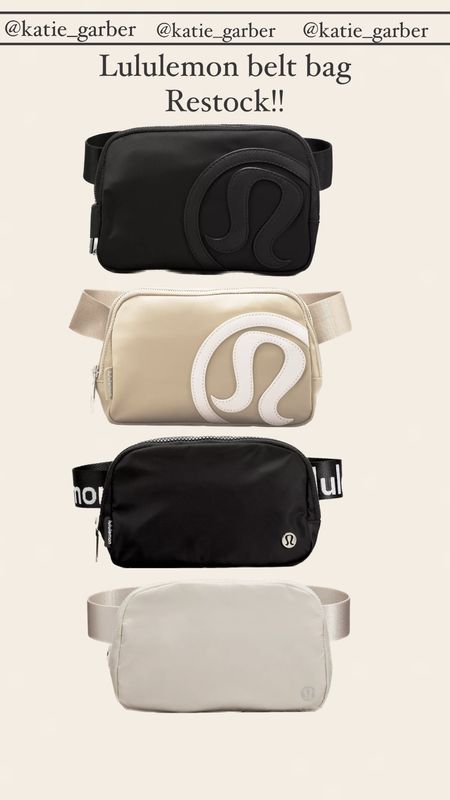 Belt bag || Fanny pack || lululemon belt bag 

#LTKitbag #LTKtravel #LTKfit