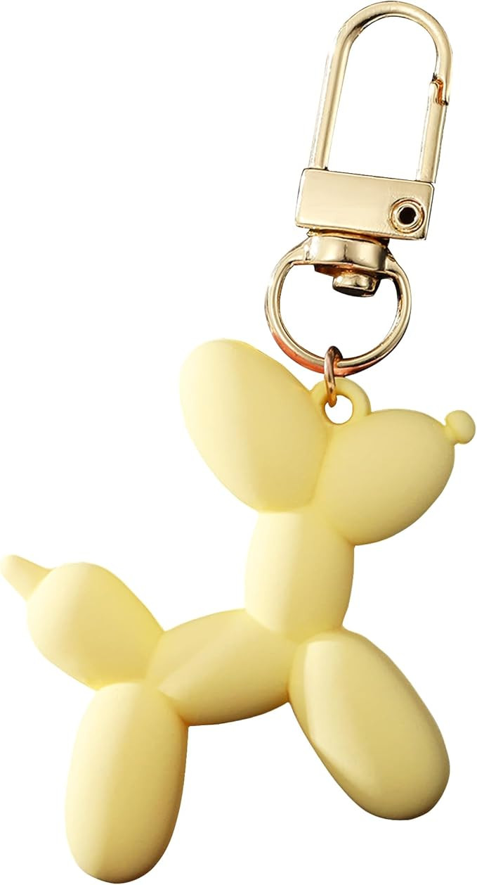 Balloon Dog Keychain, Cute Girls Key Chain, Fashion Bag Charm for Purse Handbags Bag Accessories ... | Amazon (US)