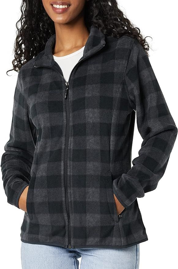 Amazon Essentials Women's Classic-Fit Long-Sleeve Full-Zip Polar Soft Fleece Jacket | Amazon (US)