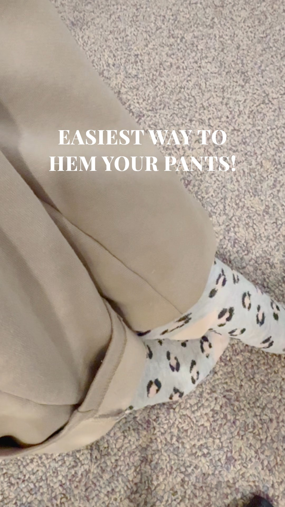 Easiest way to hem my pants or adjust any piece of clothing. No sew solution perfect for on the go or also when traveling! 

#LTKStyleTip #LTKFindsUnder50 #LTKHome