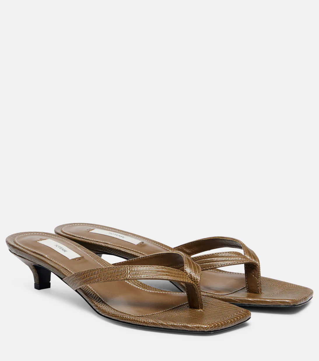 Leather thong sandals | Mytheresa (INTL)
