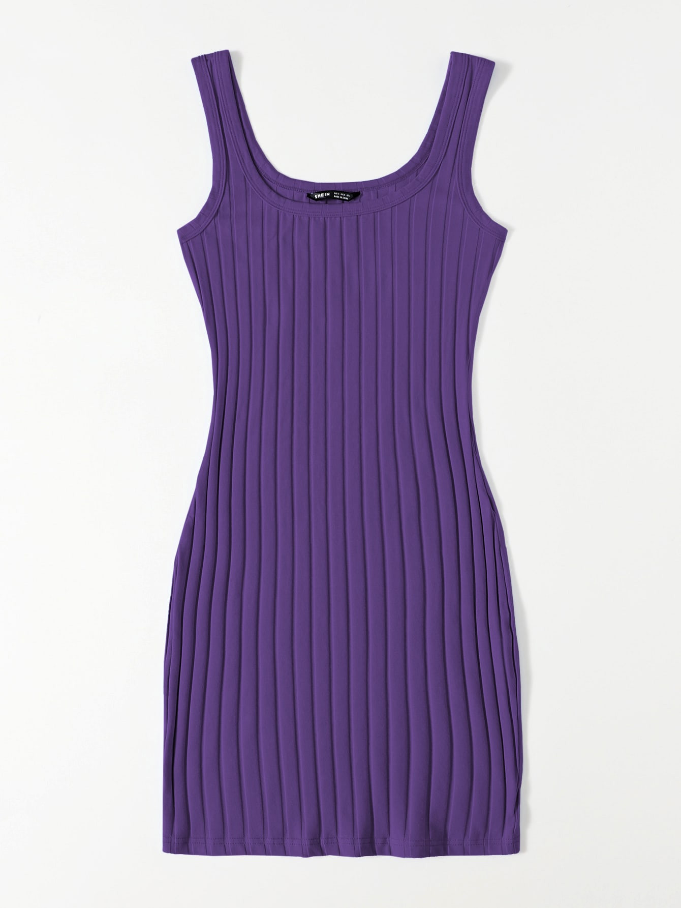 SHEIN Rib-knit Bodycon Dress | SHEIN