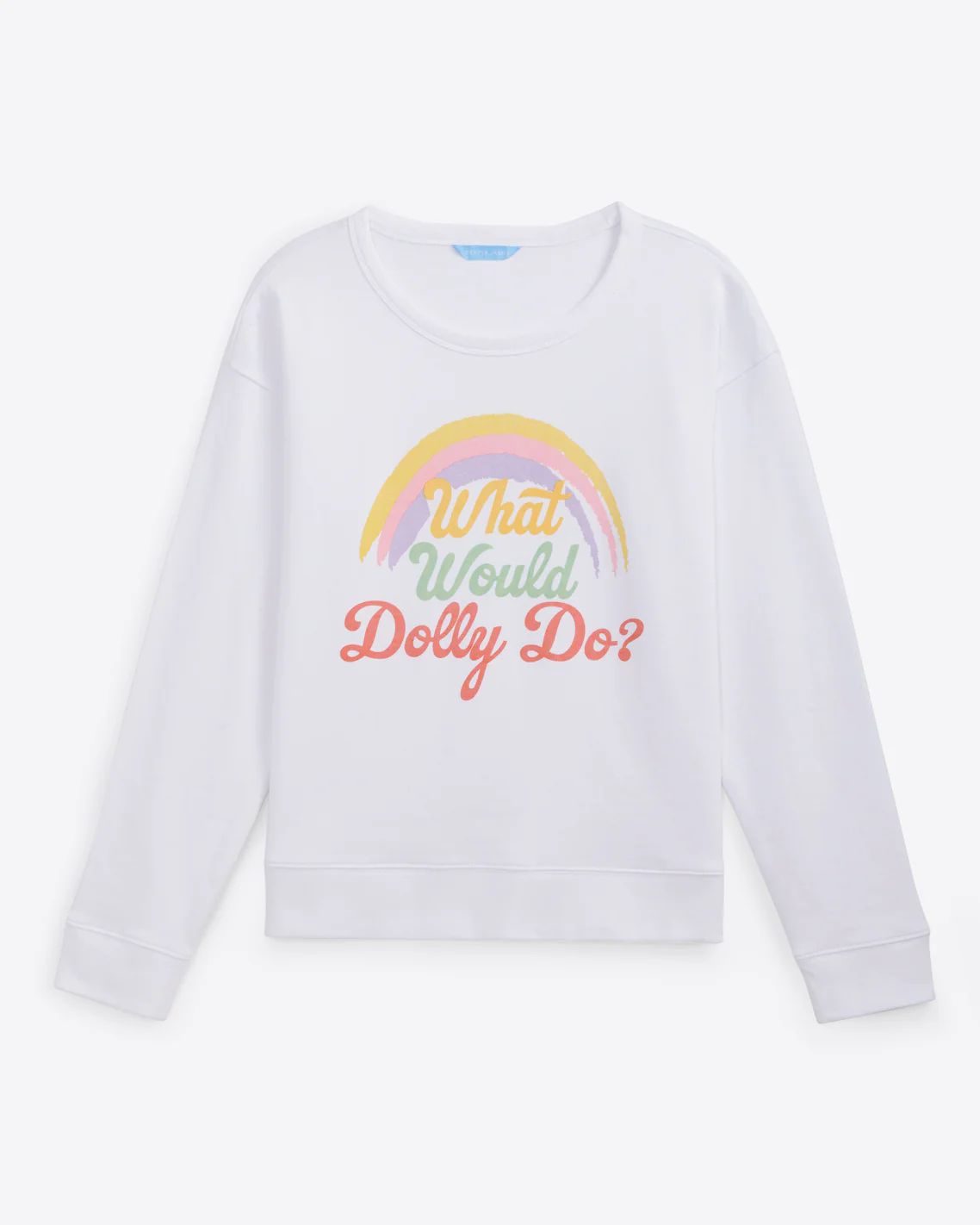 What Would Dolly Do Rainbow Sweatshirt | Draper James (US)