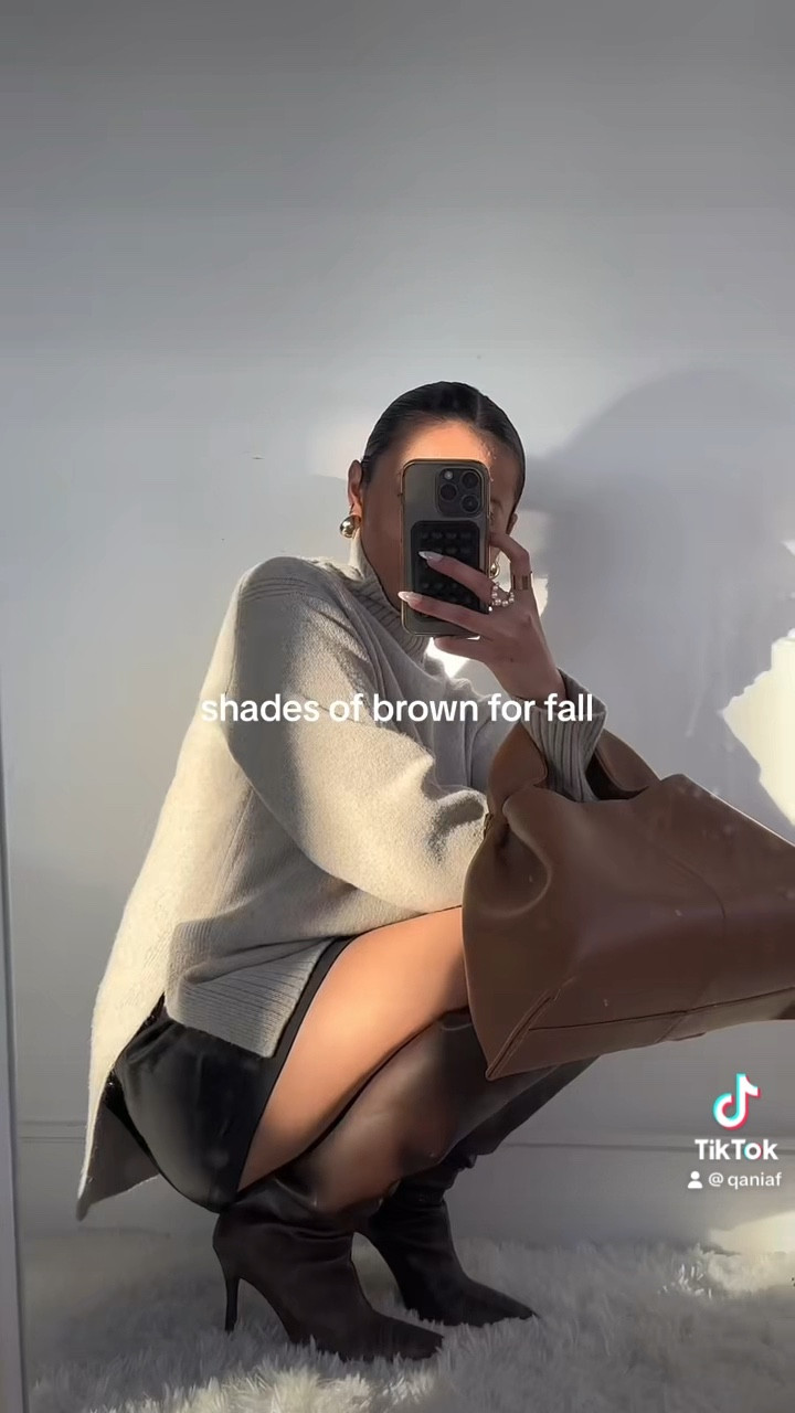 shades of brown🤎 the sweater is the exact one linked but just in a different color

#LTKSeasonal