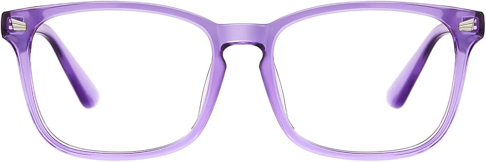 TIJN Blue Light Blocking Glasses for Women Men Square Frame Nerd Eyeglasses Anti Blue Ray Compute... | Amazon (US)