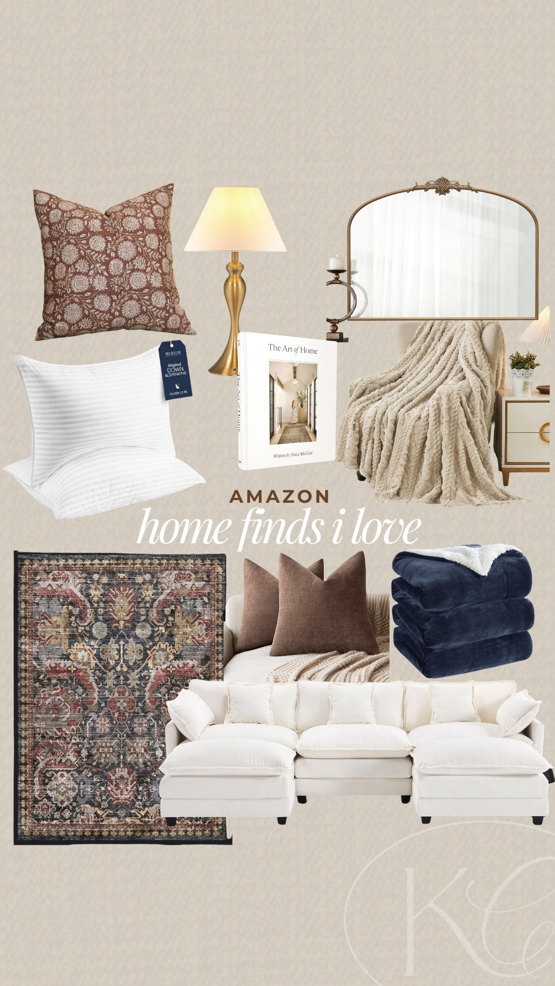This home finds from Amazon are perfect for a neutral and classic living room makeover  

#LTKmomlife #LTKHome #LTKOver40