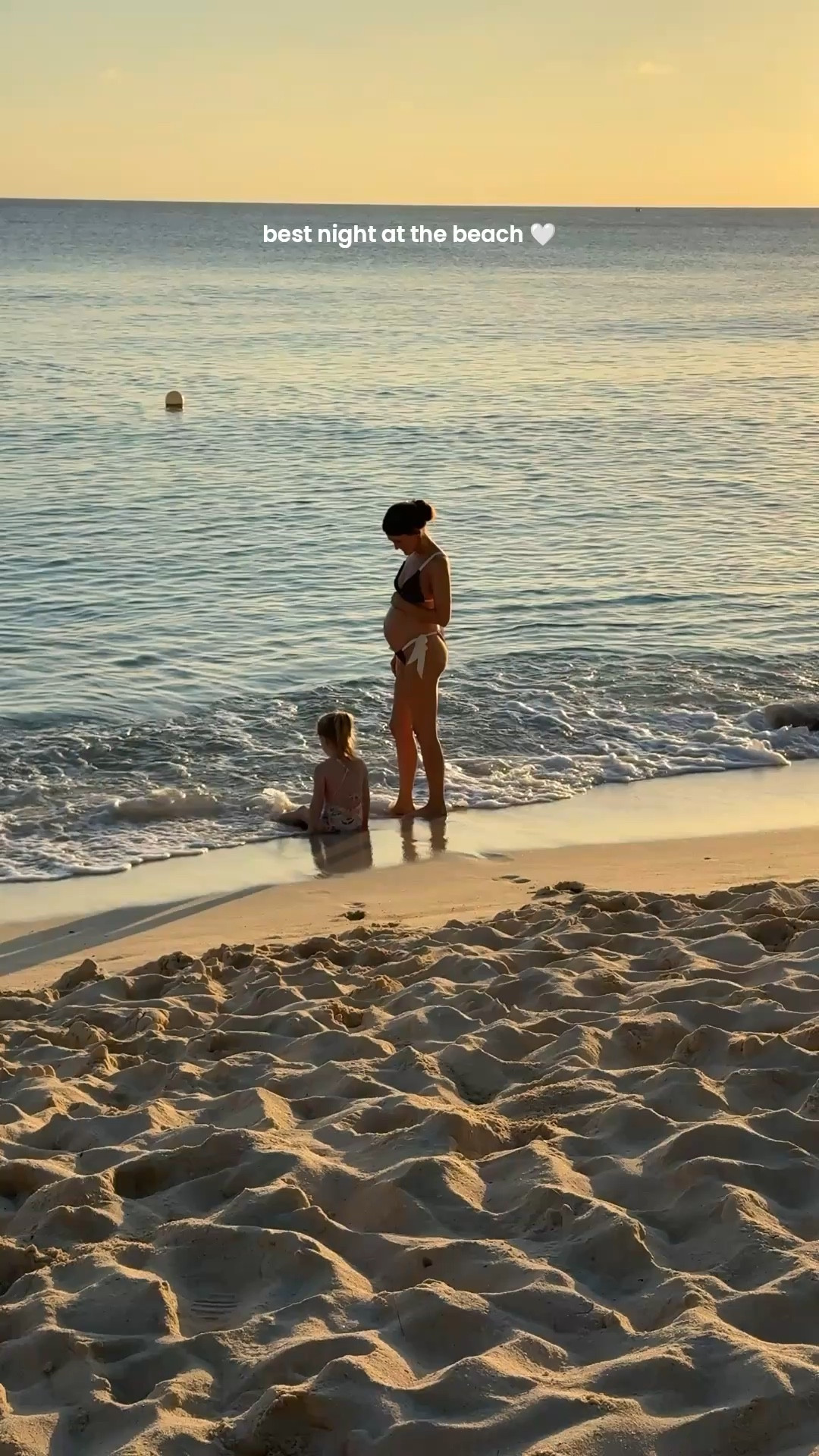 Best night at the beach with my babies!! 

#LTKBump #LTKSwim #LTKTravel