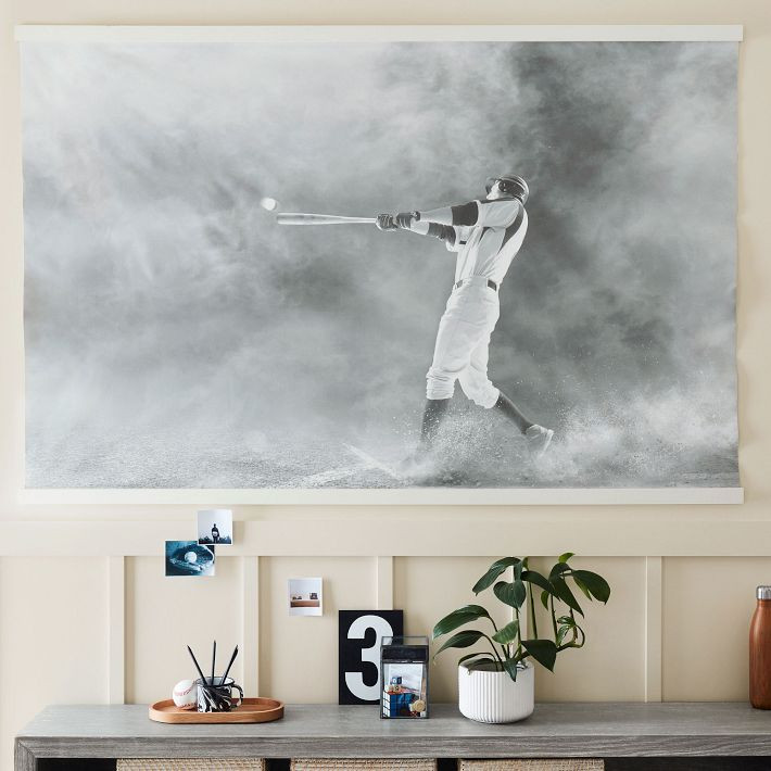 Baseball Mural | Pottery Barn Teen