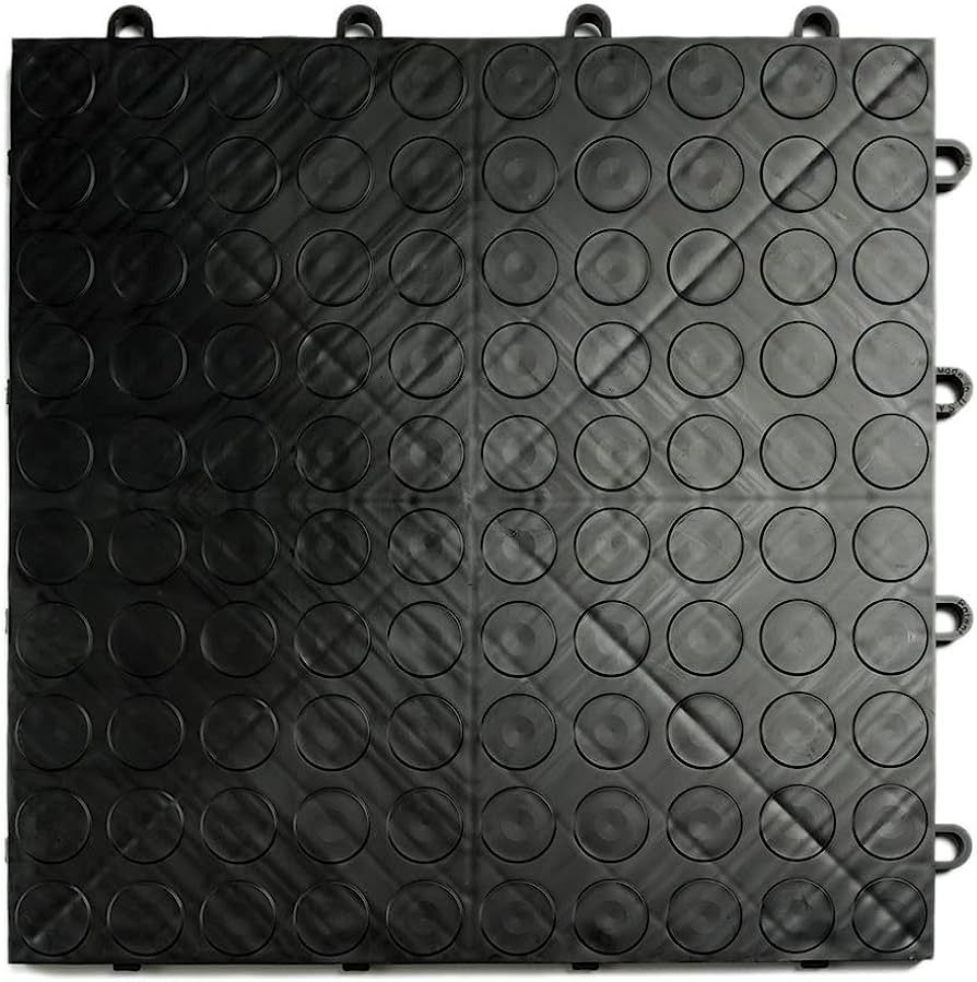 GarageDeck Coin Pattern, Durable Copolymer Interlocking Modular Non-Slip Garage Flooring Tile (48... | Amazon (US)