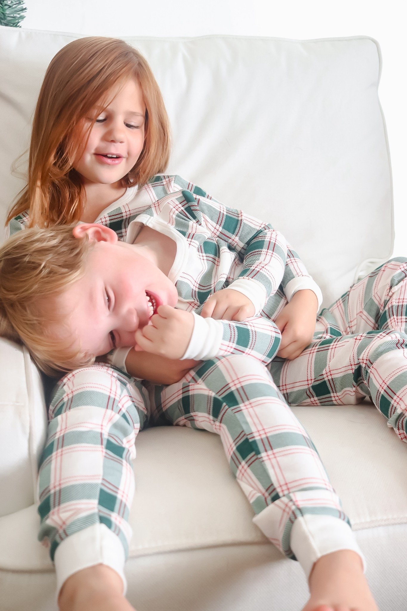 Sibling matching holiday pajamas

Christmas pjs / fam jams / Christmas jammies / plaid pajamas 

#LTKKids #LTKHoliday #LTKSeasonal