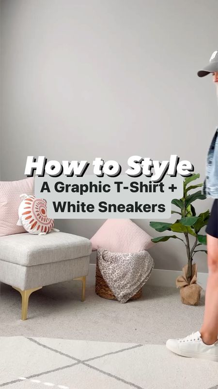 How to style a graphic tee and white sneakers! 

#LTKstyletip #LTKfindsunder100 #LTKSeasonal