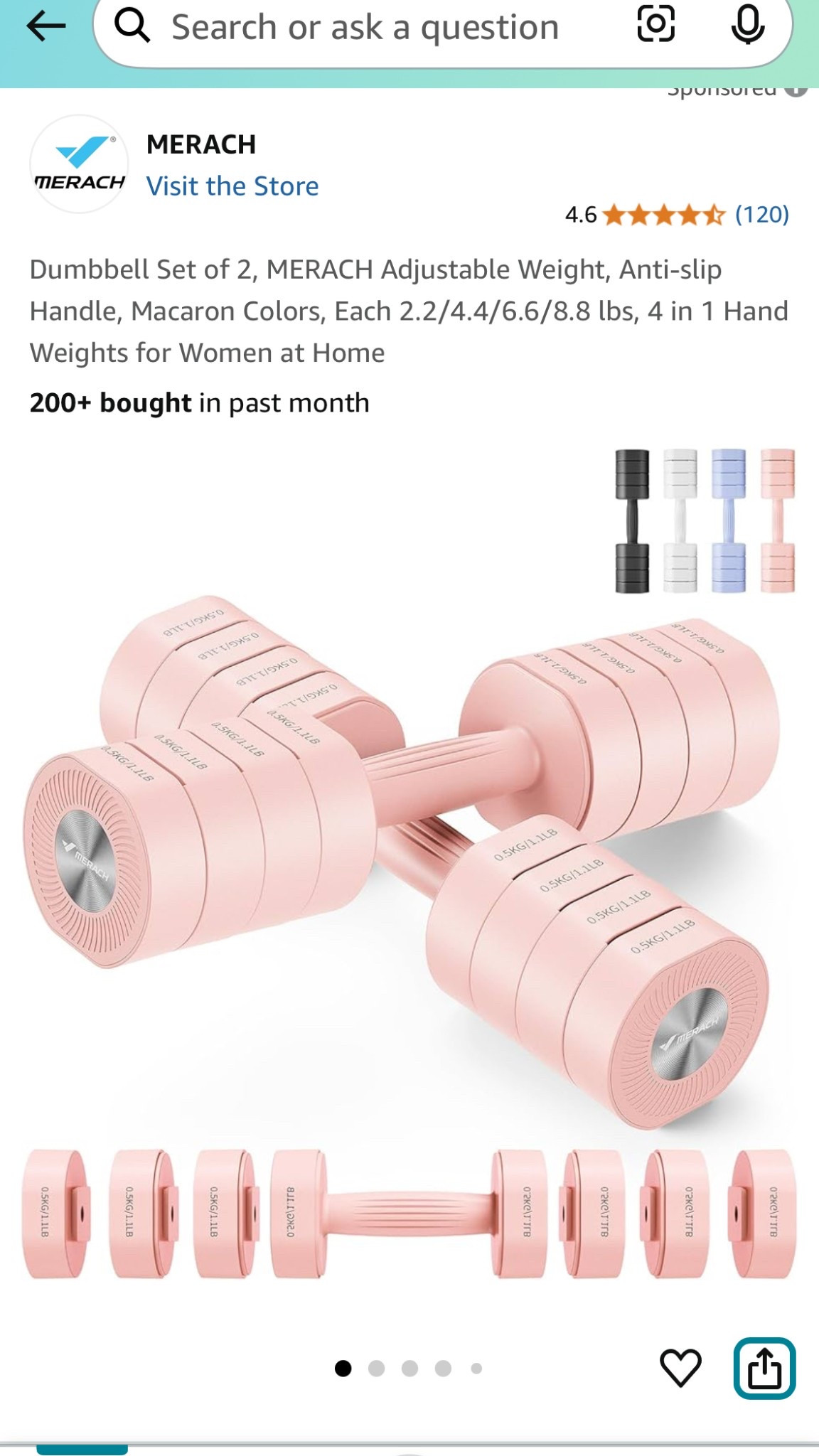 Amazon Spring Sale! Adjustable Weights up to 8.8 pounds! 

#LTKFindsUnder50 #LTKActive #LTKSaleAlert
