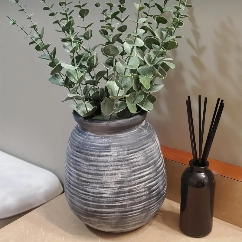 Black Vase Ceramic Farm Country Vase Used Home Decoration - Temu Canada | Temu Affiliate Program