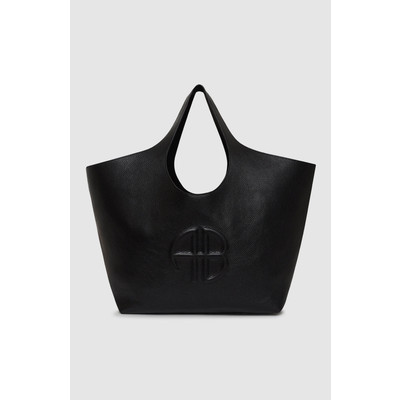 ANINE BING Lili Tote in Black Pebbled at Nordstrom | Nordstrom