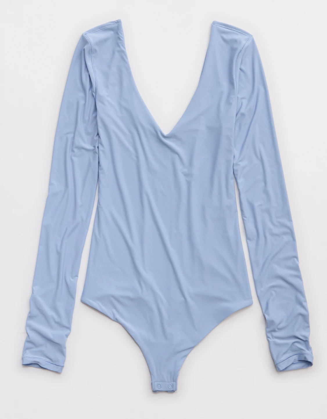 SMOOTHEZ Long Sleeve Plunge Bodysuit | Aerie