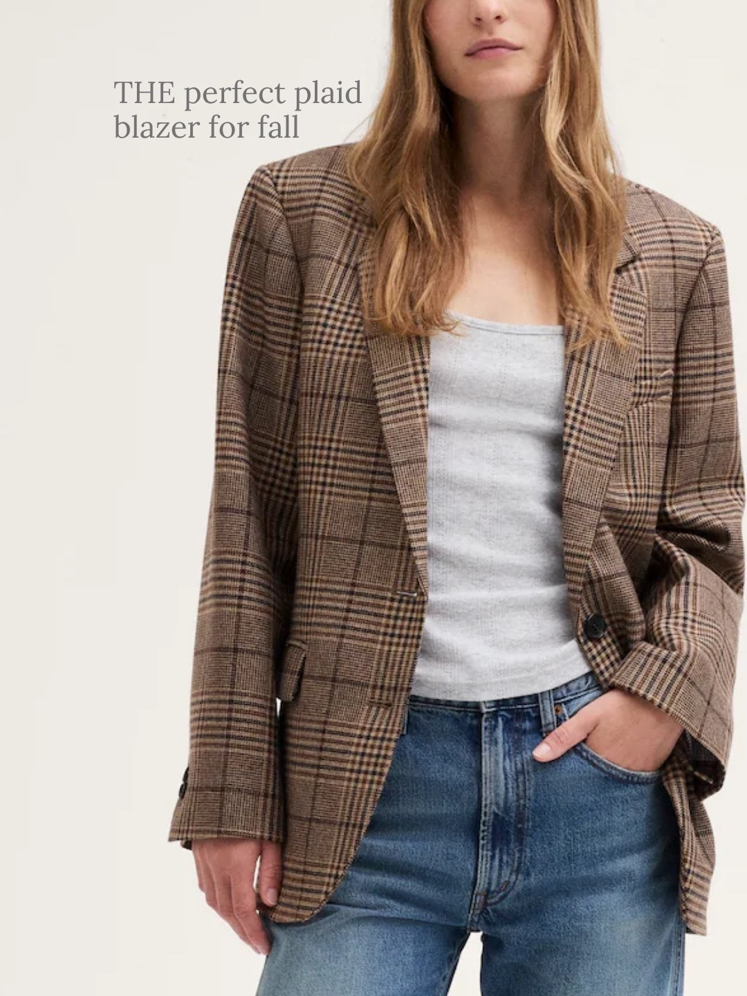 Love this versatile plaid blazer - the perfect piece for fall!

Fall fashion, fall outfit

#LTKSeasonal #LTKOver40