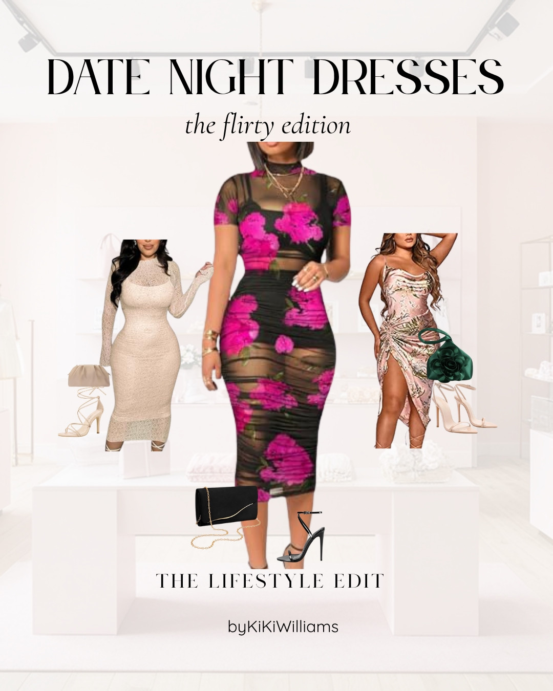 Date night dresses that do the work for you. These looks ate flirty, flattering, and styled head to toe because the details matter

#LTKOver40 #LTKselfcare #LTKMidsize