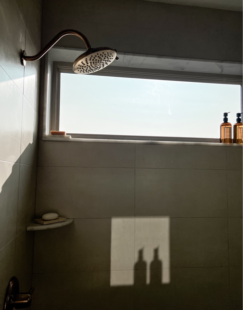 The dreamiest brass shower head 

#LTKhome