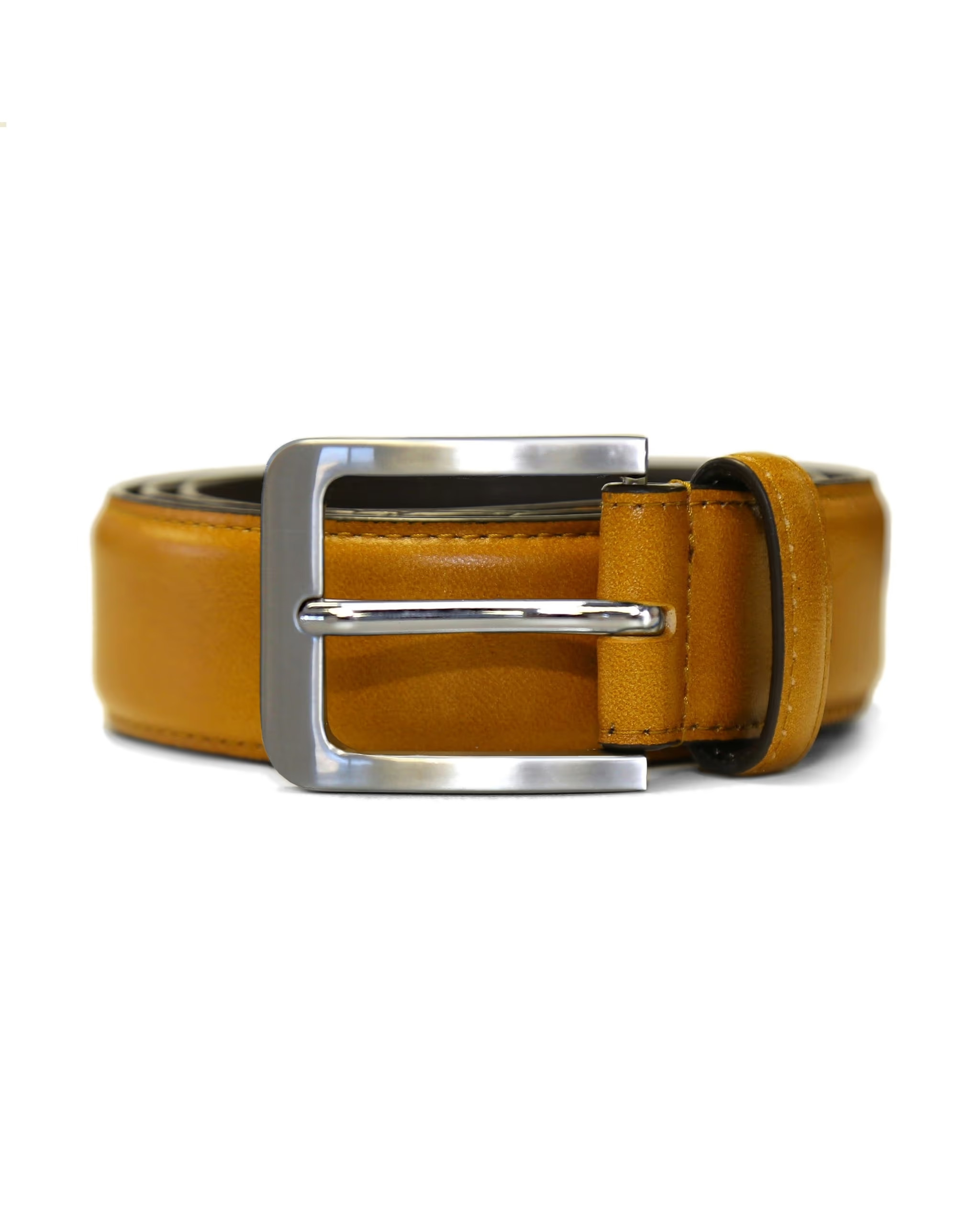 Solid Leather Belt - Light Brown | State and Liberty (US)