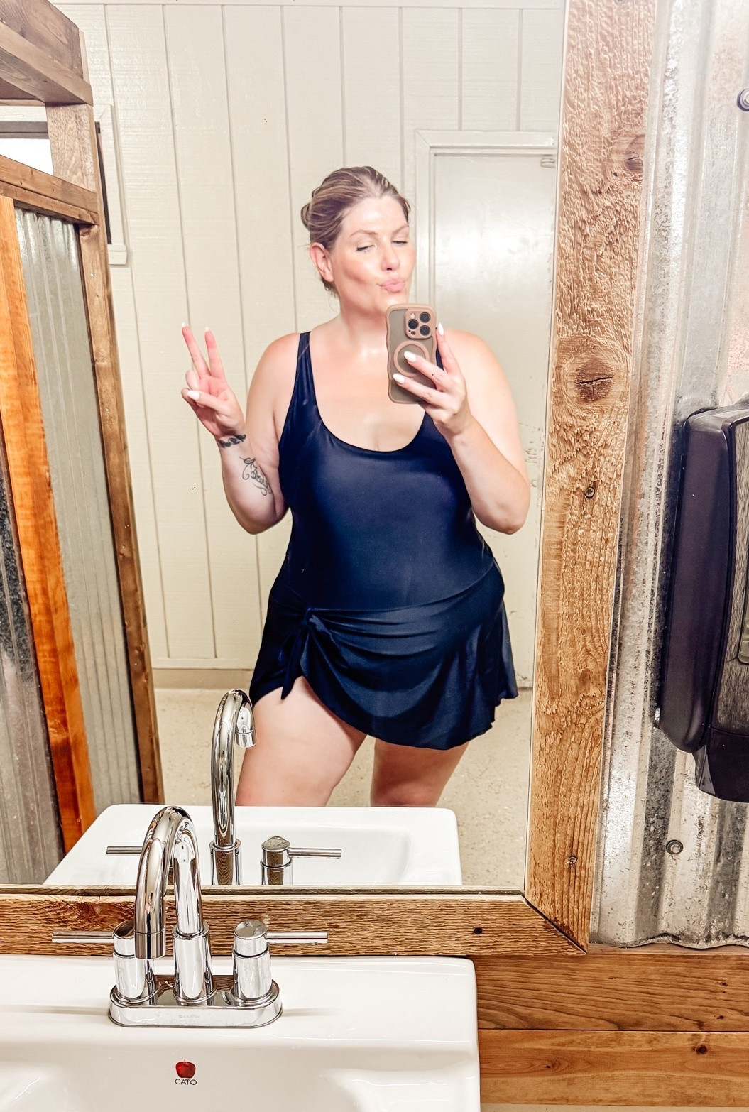 Amazon swim ☀️ 

I did an xxl but should have done an xl - very cute and comfortable

#LTKPlusSize #LTKSwim #LTKmomlife