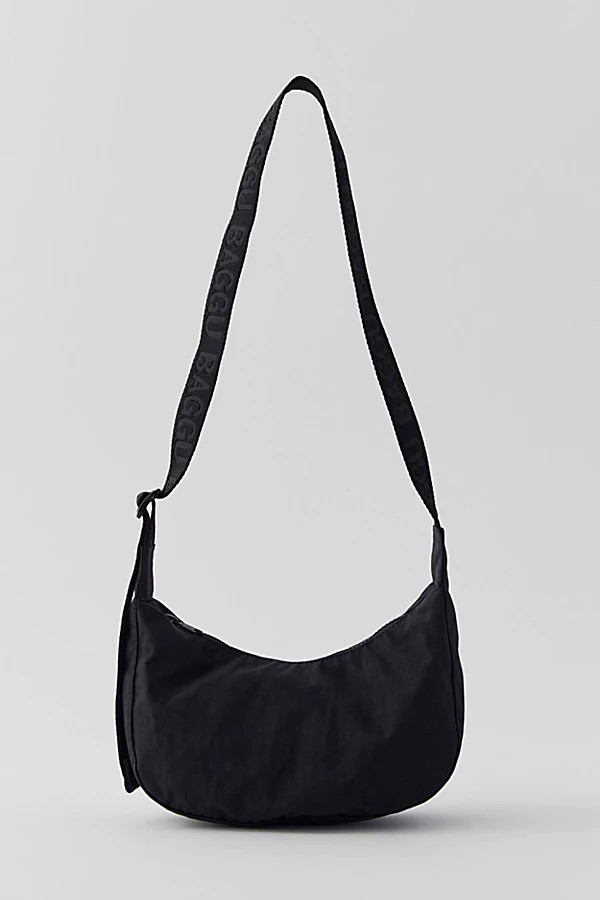BAGGU Small Nylon Crescent Bag in Black, Women's at Urban Outfitters | Urban Outfitters (US and RoW)