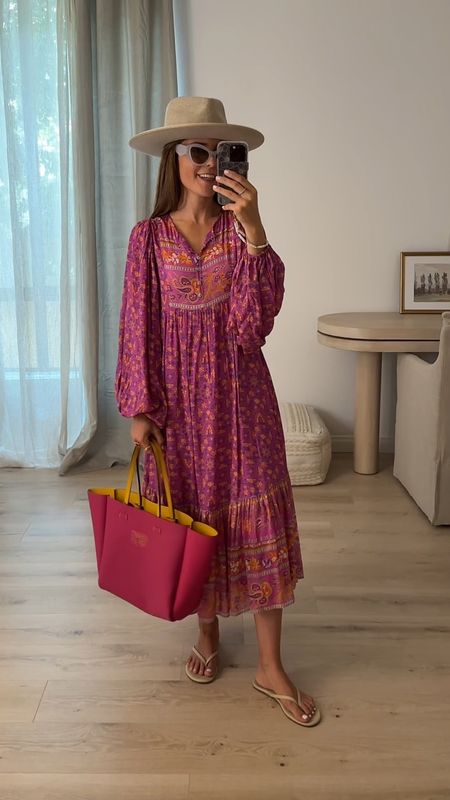 Weekend outfit inspo 💗 

Cotton dress, pink dress, tote bag, sandals, fedora hat. 

#LTKtravel #LTKstyletip #LTKitbag