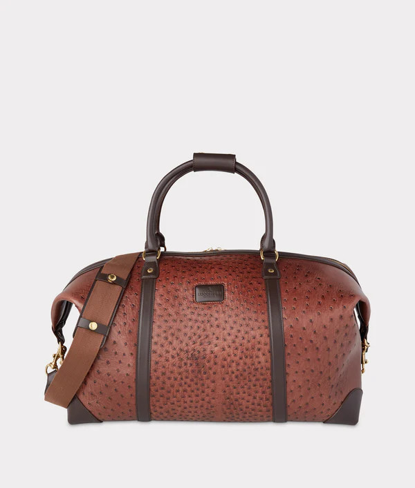 Ostrich Duffle - Large | Lucchese Bootmaker