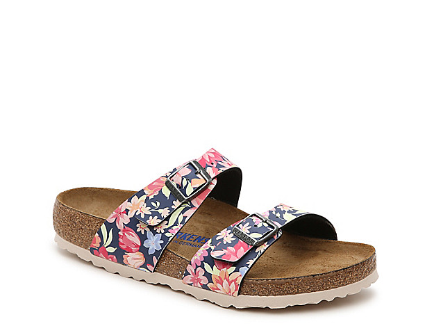 Birkenstock Sydney Sandal - Women's - Multicolor Floral | DSW