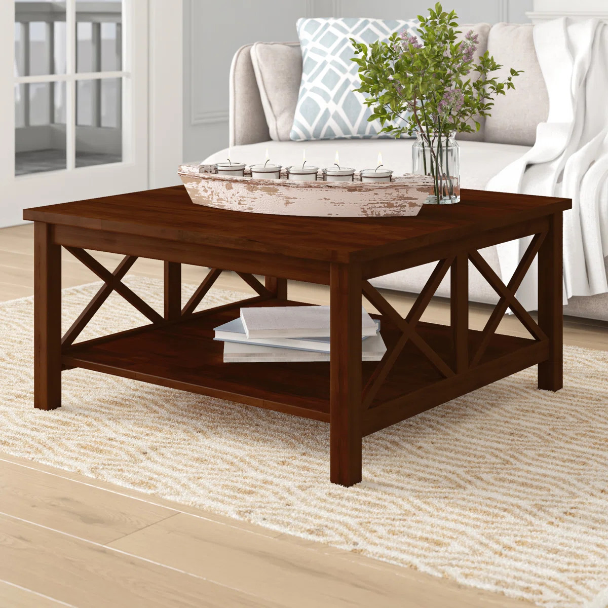 Rossitano Solid Wood Coffee Table | Wayfair North America