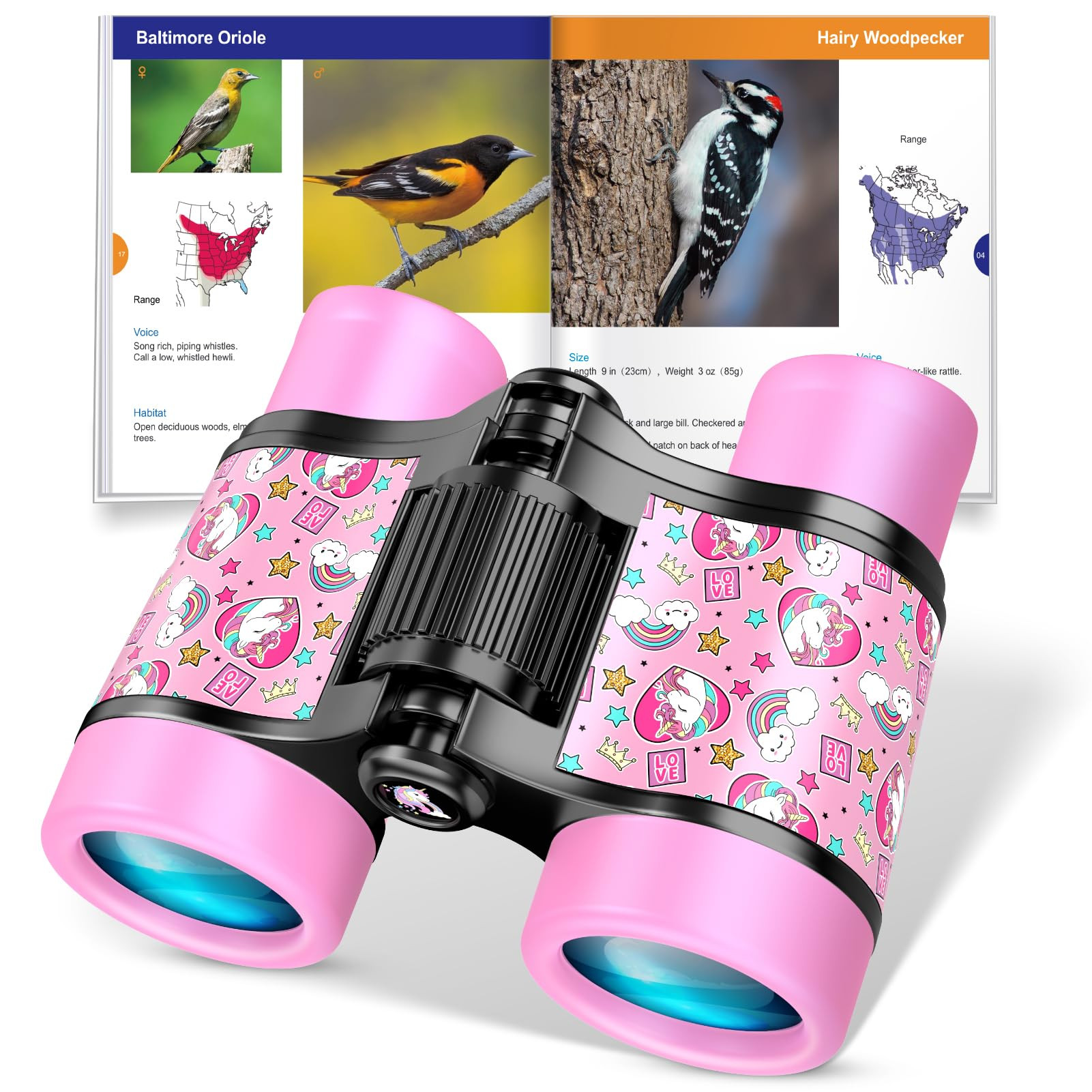 Unicorn Binoculars Toys for Kids 3 4 5 6 7 8 Year Old Girls Christmas Birthday Gifts for Girl Kid... | Amazon (US)