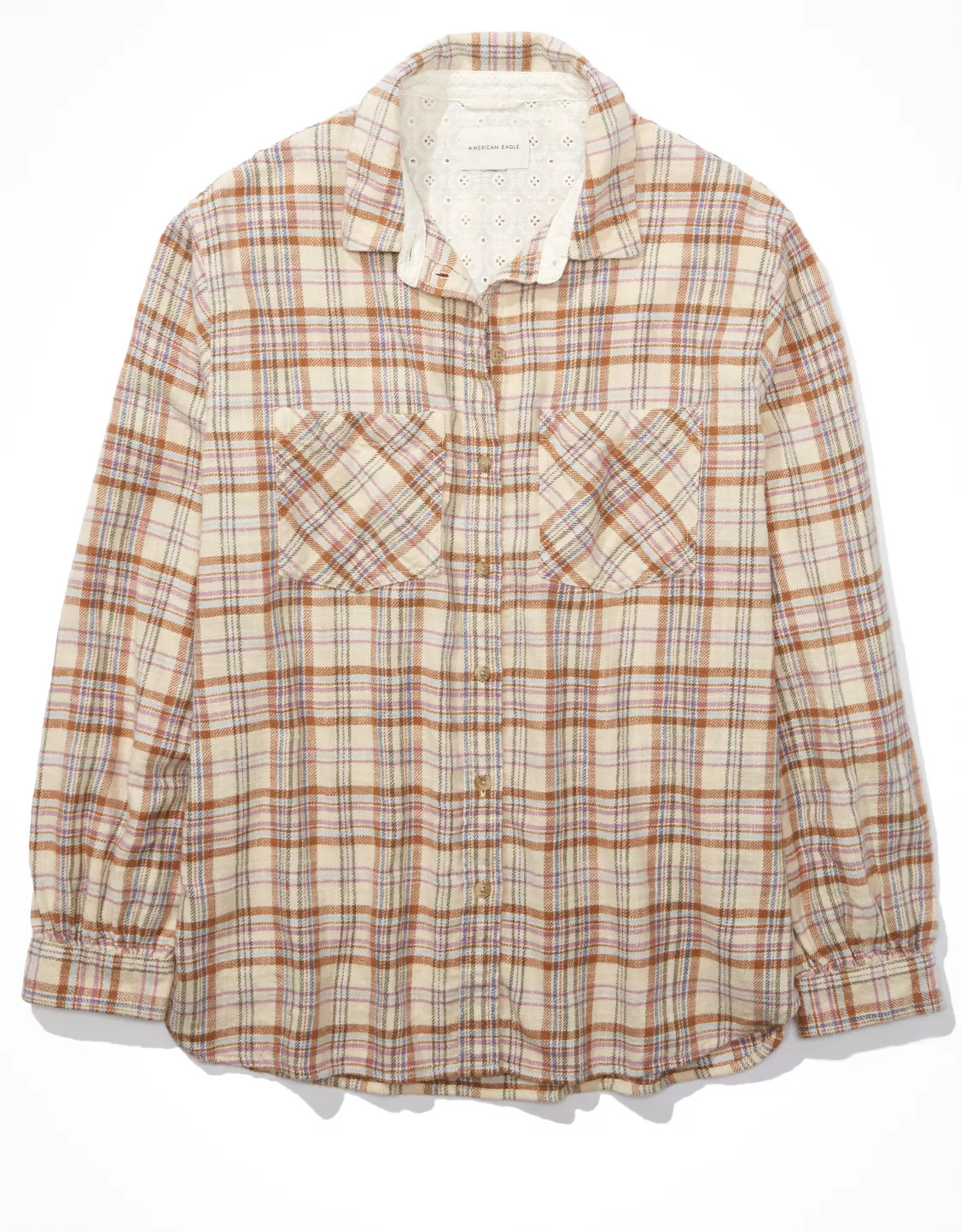 AE Oversized Flannel Shirt | American Eagle Outfitters (US & CA)