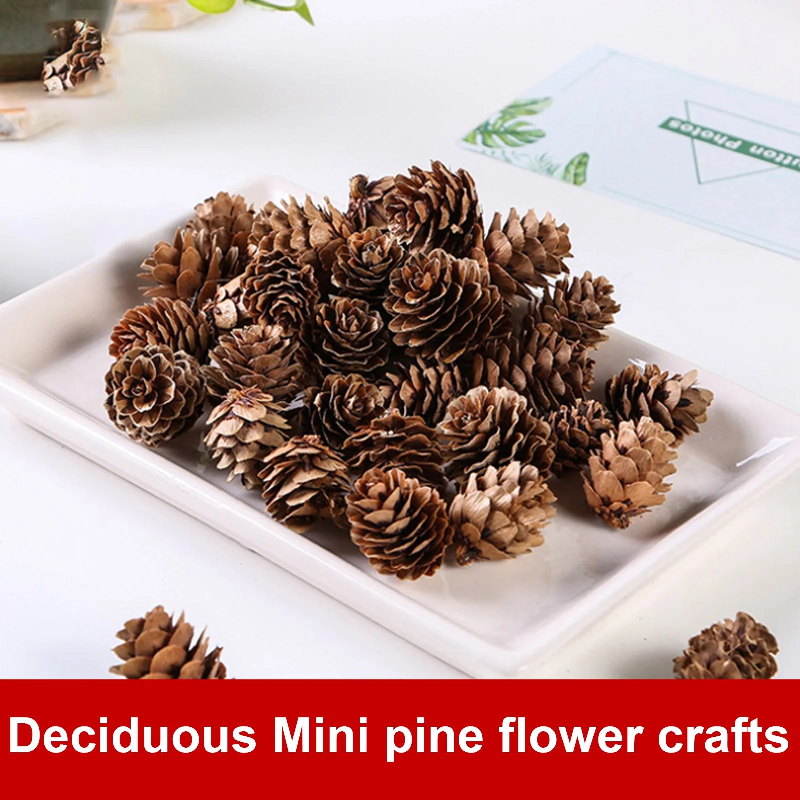 20Pcs Natural Decorative Fake Pine Cone - Attractive Pinecone Decorations for Various Festival Us... | Walmart (US)