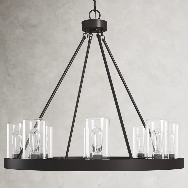 Clemons 8 - Light Outdoor Chandelier | Wayfair North America