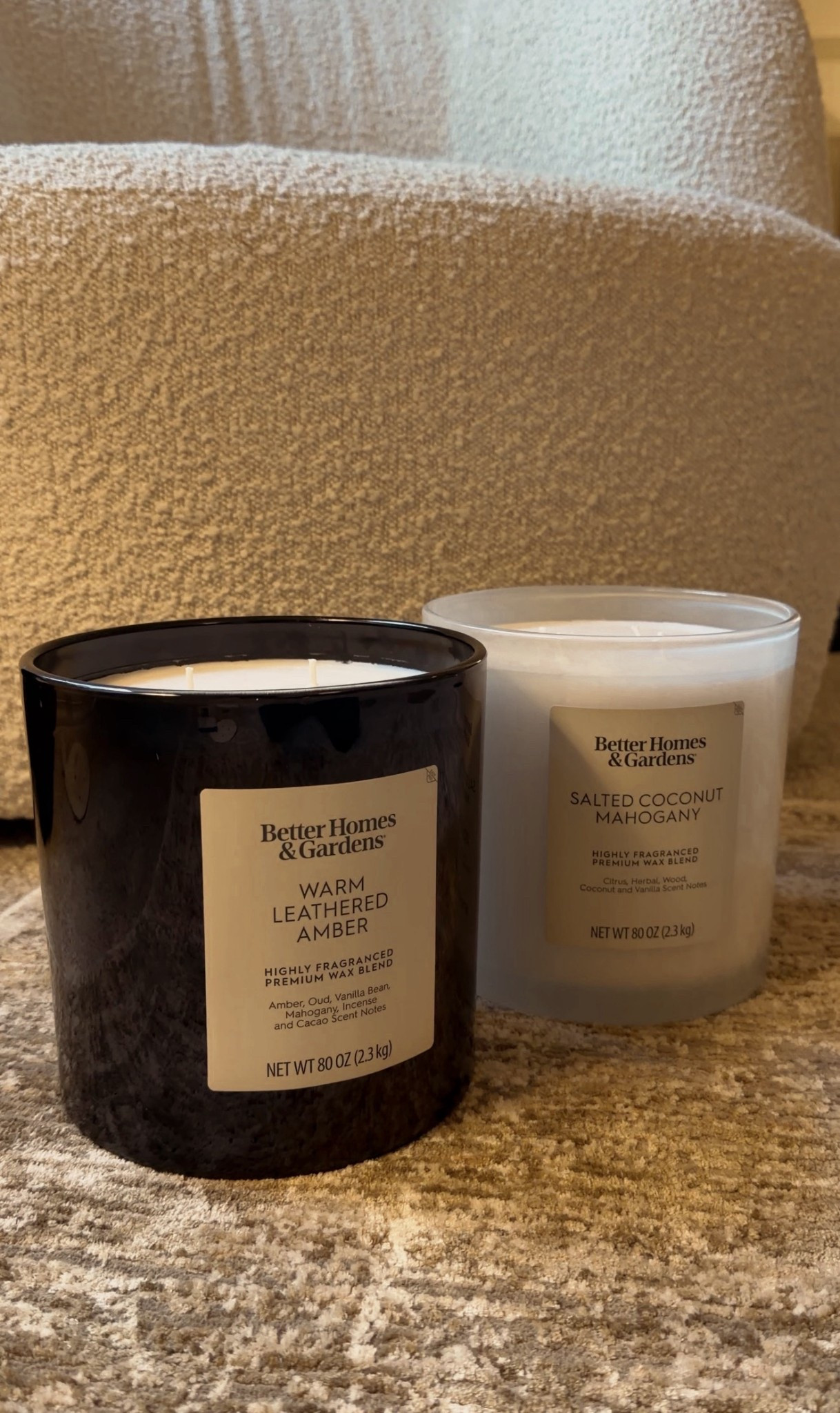 Viral $35 80oz Luxury 4-wick Candles 🕯️🤩🪞 Heavy glass and smells EXPENSIVE 

#LTKHome