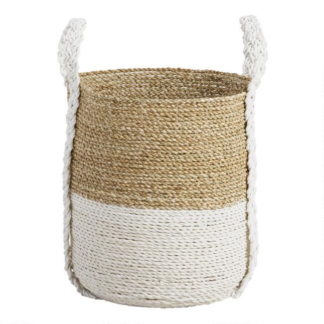 Wire Lined Charlotte Basket | World Market