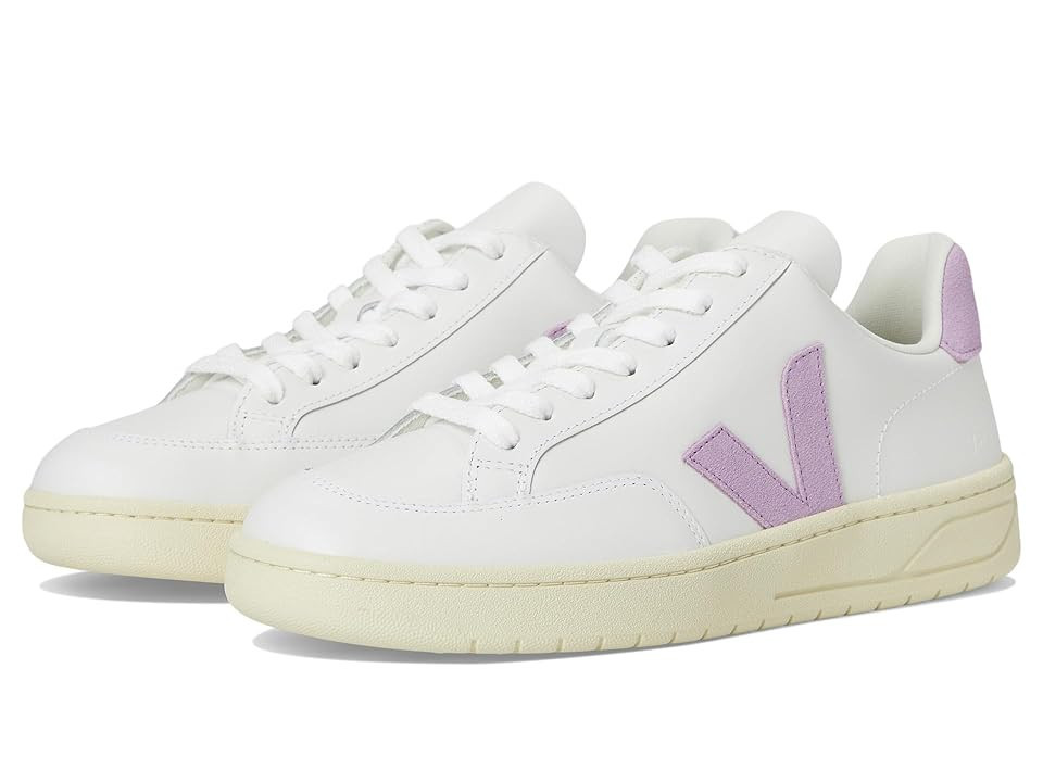 VEJA V-12 Women's Shoes Extra White Orchid : EU 42 (US Women's 11) M, Leather | Zappos