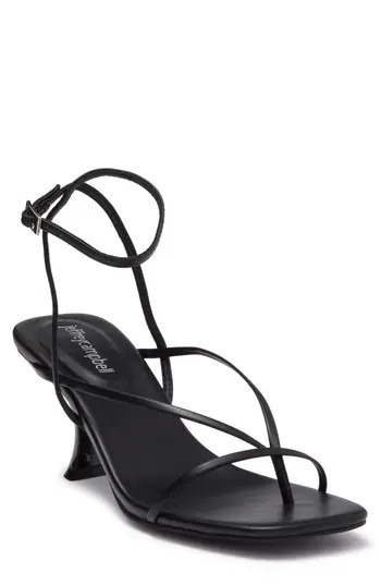 Jeffrey Campbell Leeda Ankle Strap Sandal in Black at Nordstrom Rack, Size 5.5 | Nordstrom Rack
