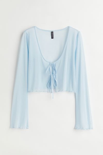 Mesh cardigan | H&M (UK, MY, IN, SG, PH, TW, HK)