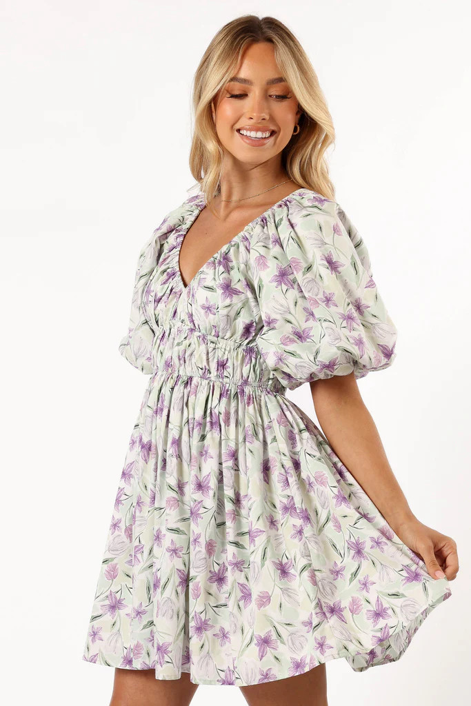 Tenaya Mini Dress - Lavender | Petal & Pup (US)