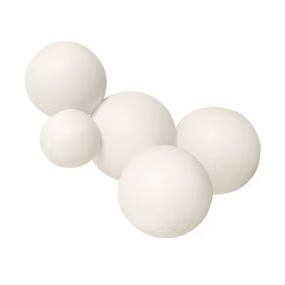 MINNIDIP Balloon Garland 5 Cluster in Cream Matte | Target