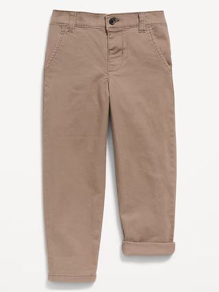 Built-In Flex Loose Taper Chino Pants for Toddler Boys | Old Navy (US)