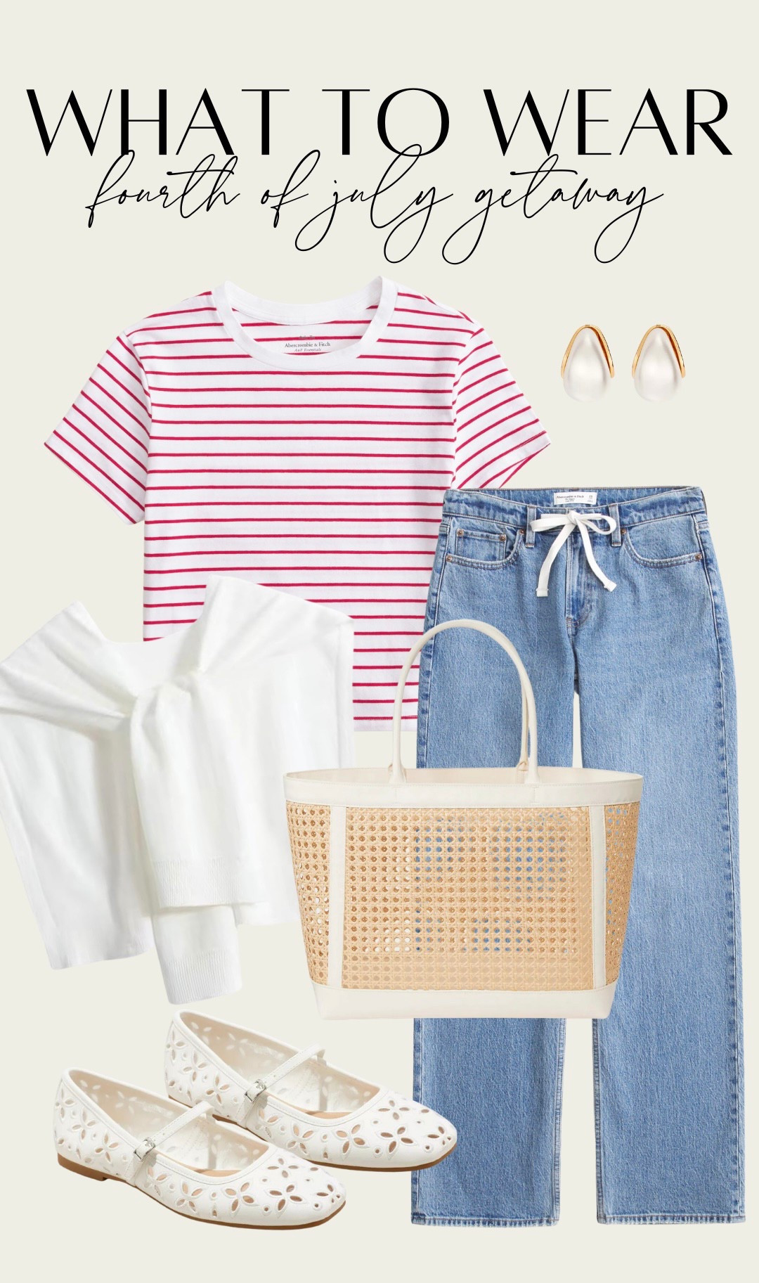 Fourth of July outfit idea! Whether you’re going to a BBQ or heading on a weekend getaway, these drawstring denim are a new go to of line! So comfy and fit TTS

#LTKStyleTip #LTKSeasonal