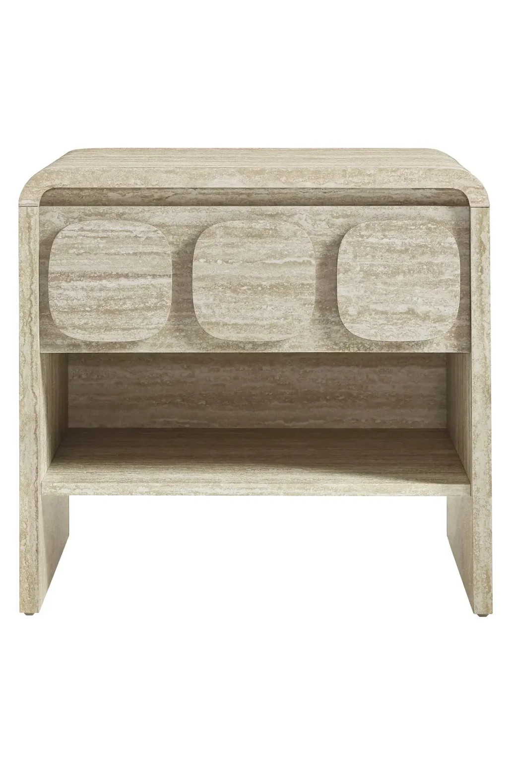 Toscana 1-Drawer Nightstand - 2 Finishes | THELIFESTYLEDCO