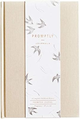 Promptly Journals - Childhood History Journal - Baby Books First Year and Pregnancy Journal - Bab... | Amazon (US)